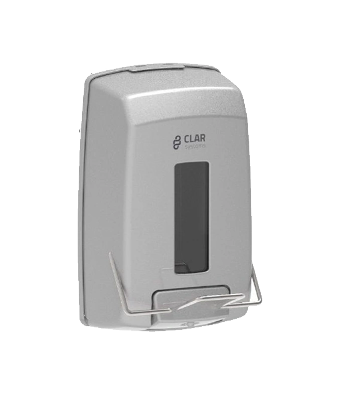 DISTRIBUTEUR-DE-SAVON-LIQUIDE-INDUSTRIEL-À-COMMANDE-COUDÉE-RECHARGEABLE-1,1-L-«-I-NOVA-»-ABS