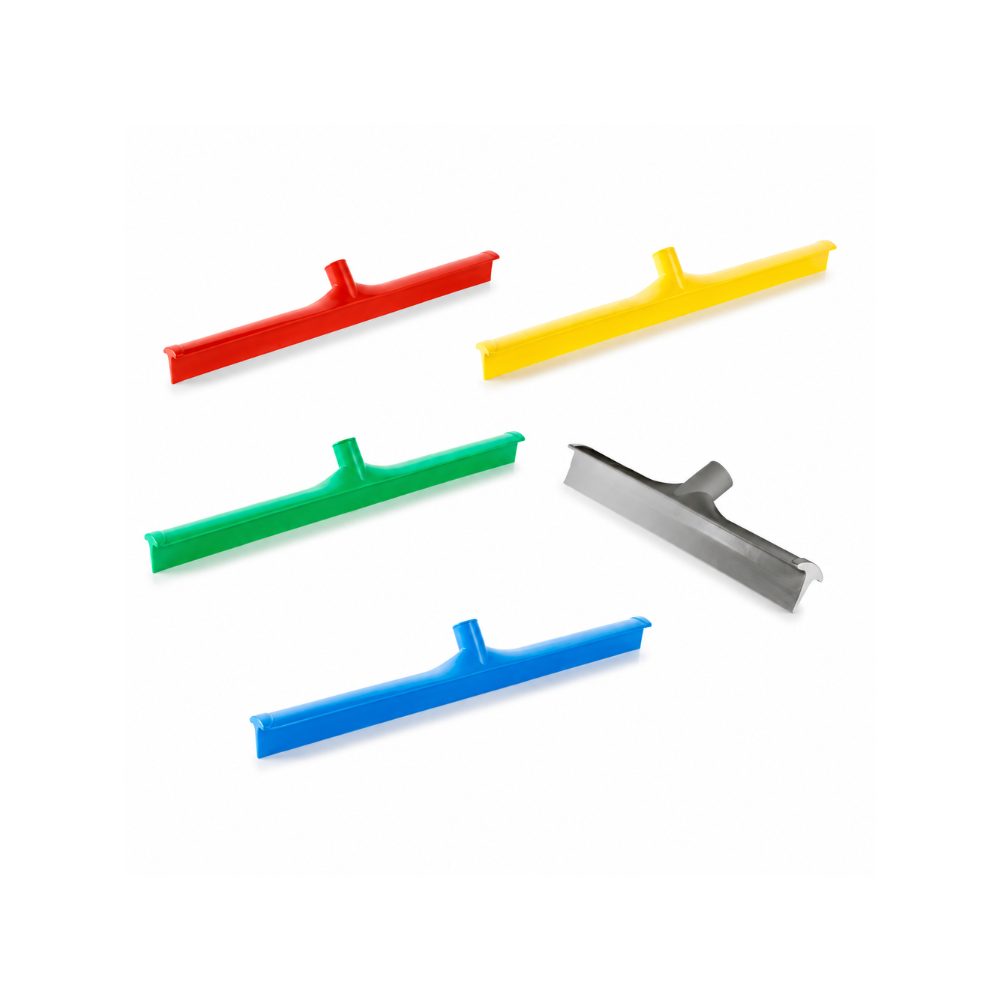 Caractéristiques Largeur de travail de 50 cm. Conception monolame pour une évacuation efficace de l’eau et des liquides. Adaptée au nettoyage professionnel des sols lisses. Structure résistante c
